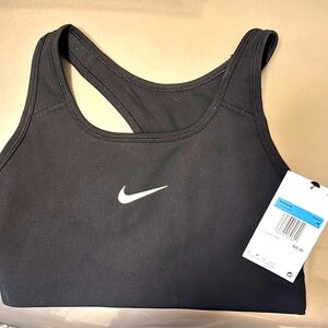 Nike black training sports bra.  No pads. Medium